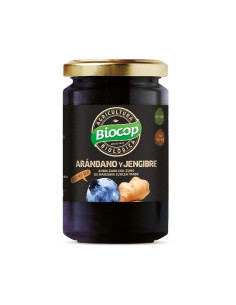 Compota de arandano jengibre bio 265g Biocop